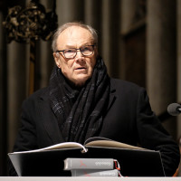 lit.COLOGNE 2018: Klaus Maria Brandauer liest Dostojewskis Großinquisitor im Kölner Dom. © Ast/Jürgens