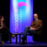 lit.COLOGNE 2018: Stefanie Junker im Gespräch mit Peter Wohlleben. © Ast/Jürgens