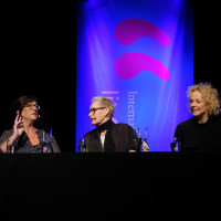 lit.COLOGNE 2018: Marie Reiners, Bärbel Schäfer und Katja Riemann (v.l.n.r.). © Ast/Jürgens