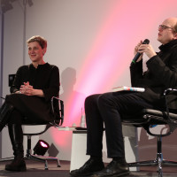 lit.COLOGNE 2018: Felicitas Hoppe im Gespräch mit Andreas Platthaus. © Ast/Jürgens