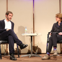 lit.COLOGNE 2018: Johann Scheerer und Bettina Böttinger. © Ast/Jürgens