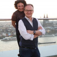 lit.COLOGNE 2019: Adriana Altaras und Frank Plasberg © Ast/Juergens