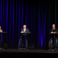 lit.COLOGNE 2022: Margarete von Schwarzkopf, Jussi Adler-Olsen, Peter Lohmeyer ©Ast/Juergens