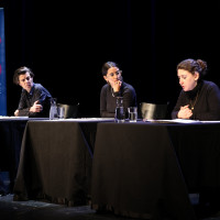 lit.COLOGNE 2023: „Ist das ein Mensch?“ – Gegen das Vergessen. Mit Carolin Emcke, Lena Gorelik und Maryam Zaree ©Ast/Juergens