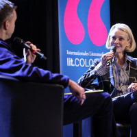 lit.COLOGNE 2023: Live-Podcast: Miriam Meckel zu Gast im „Hotel Matze“ ©Ast/Juergens