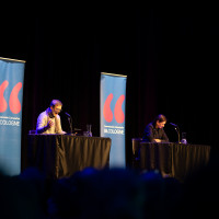 lit.COLOGNE 2024: 06.03. „Habe wieder begonnen, morgens nackt ein wenig zu turnen“* – Über das Dichten im Homeoffice. Mit Christiane Paul, Matthias Matschke und Jakob Hein ©Hieronymus Rönneper