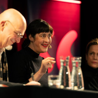 lit.COLOGNE 2024: 10.03. Die Häutungen – Lucía Lijtmaer und Claudia Michelsen über die gefährlichste Frau der Welt ©Hieronymus Rönneper