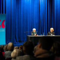 lit.COLOGNE 2024: 11.03. Ingrid Noll sendet einen Gruß aus der Küche © Hieronymus Rönneper