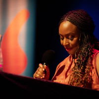 lit.COLOGNE 2025: 18.03.: Chimamanda Ngozi Adichie: Dream Count. Dt. Text: Anja Herden, Mod.: Marie-Christine Knop © Katja Tauber