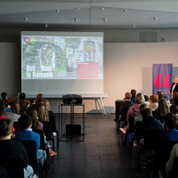 lit.COLOGNE 2025: 27.03.: KlasseBuch: Gabriele Oepen-Domschky und Markus Eckstein – Romanik in Köln. Wie geht das? ©Hieronymus Rönneper