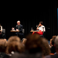 lit.COLOGNE 2025: 22.03.: Geschichte von Grischa und dem Gras mit Jakob Hein, Nina Kunzendorf und Shelly Kupferberg © Hieronymus Rönneper