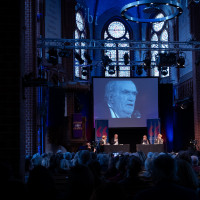 lit.COLOGNE 2025: 29.03.: Vinegar Hill – Colm Tóibín spricht mit Volker Schlöndorff und Robert Stadlober über seine Lyrik ©Katja Tauber