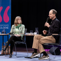 lit.COLOGNE 2026: 22.03. VA111 Stephan Schäfer Jetzt gerade ist alles gut Mod.: Gisela Steinhauer © Katja Tauber