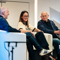 lit.COLOGNE 2026: 08.03. VA13 Köln - eine gute Idee? Carolin Kebekus, Frank Schätzing und Günter Wallraff Mod.: Katty Salié © Hieronymus Rönneper