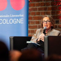 lit.COLOGNE 2026: 09.03. VA15 Gegen das Vergessen - Eva Umlauf und Susanne Siegert zwischen Zeitzeugenschaft und digitalem Gedenken Mod.: Shelly Kupferberg © Hieronymus Rönneper