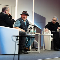 lit.COLOGNE 2026: 09.03. VA20 Knut Elstermann und Axel Prahl ,,Was man liebt, braucht Zeit" Mod.: Marion Brasch © Hieronymus Rönneper