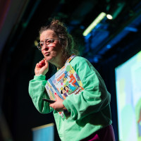 lit.COLOGNE 2026: 11.03. VA219 KlasseBuch: Franziska Biermann Herr Fuchs mag Torte © Hieronymus Rönneper