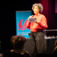 lit.COLOGNE 2026: 13.03. VA234 VorschulBuch: Benjamin Gottwald Hänky und die vier Megamonsterbanausen © Katja Tauber