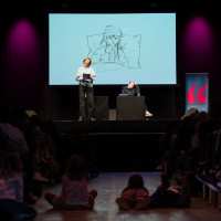 lit.COLOGNE 2026: 14.03. VA239 ,,Ich mach mir die Welt, wie sie mir gefällt!" Luise Wolfram und Jasna Fritzi Bauer lesen die schönsten Geschichten von Astrid Lindgren © Hieronymus Rönneper