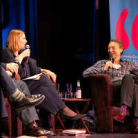 lit.COLOGNE 2026: 10.03. Gegenwart machen - Als Texte über Pop und Musik noch die Welt veränderten (ein bisschen jedenfalls) Mit Erika Thomalla, Jochen Distelmeyer, Thomas Meinecke und Moritz von Uslar Mod.: Ralf Niemczyk © Katja Tauber