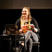 lit.COLOGNE 2026: 16.03. VA245 VorschulBuch: Sophia Kimmig Nachts am Teich © Katja Tauber