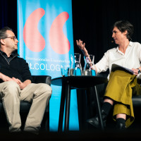 lit.COLOGNE 2026: 11.03. VA 30: Besser um die Zukunft streiten - mit Barbara Bleisch, Kirsten Meyer und Dominic Roser, Mod.: Simone Miller © Hieronymus Roenneper