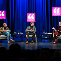 lit.COLOGNE 2026: 11.03. VA 32: Eine Politik der Gefühle - Wege aus dem Krisenmodus. Stephan Grünewald trifft Harald Welzer, Mod.: Julia Schöning  © Hieronymus Roenneper