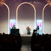 lit.COLOGNE 2026: About a Writer: Nick Hornby Mit Gerd Köster Mod.: Philipp Schwenke © Hieronymus Rönneper