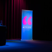 lit.COLOGNE 2026: 13.03. VA46 Umberto Eco und die Welt der Verschwörungen Mit Axel Milberg und Wolfgang M. Schmitt Konzept: Joachim Hoell © Hieronymus Rönneper