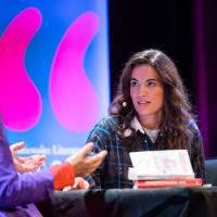 lit.COLOGNE 2026: 14.03. VA51 Zwei Seiten - Der Podcast über Bücher Mit Mona Ameziane und Christine Westermann © Hieronymus Rönneper