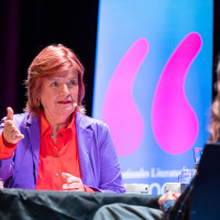 lit.COLOGNE 2026: 14.03. VA51 Zwei Seiten - Der Podcast über Bücher Mit Mona Ameziane und Christine Westermann © Hieronymus Rönneper