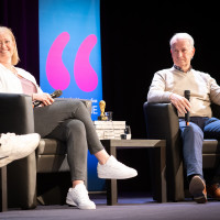 lit.COLOGNE 2026: 16.03. VA68  Wie wird man eigentlich Weltmeister? Mit Rainer Bonhof, Pierre Littbarski, Renate Lingor und Joachim Löw Mod.: Christoph Biermann © Katja Tauber