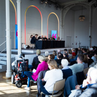 lit.COLOGNE 2026: 08.03. VA09 Alles auf Anfang! Erste Bücher mit Helene Hegemann, Thomas Hettche, Christian Kracht, Katja Lange-Müller, Klaus Modick, Leif Randt und Benjamin von Stuckrad-Barre © Hieronymus Rönneper