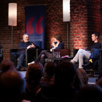 lit.COLOGNE 2026: 08.03. VA14 Das bin doch ich!? Über Literatur und das wahre Leben Mit Daniela Dröscher, Bettina Flitzer, Thomas Malle und Feridun Zaimoglu Mod.: Emily Grunert © Katja Tauber
