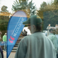 lit.COLOGNE 2026: 09.03. VA16 Matthias Jügler, Melanie Raabe, Katrin Schumacher und Caroline Wahl über Beutelwölfe, Riesenvampire, Darwin-Nasenfrösche und den St.-Helena-Olivenbaum © Katja Tauber
