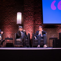 lit.COLOGNE 2026: 09.03. VA19 Gemordet wird überall! Krimis in #Stuttgart, #Luxemburg, #Südtirol und der #Bretagne Jean-Luc Bannalec, Tom Hillenbrand, Lenz Koppelstätter und Wolfgang Schorlau Mod.: Margarete von Schwarzkopf © Katja Tauber