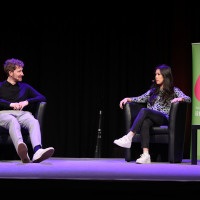 lit.COLOGNE Sonderedition 2021: Louis Klamroth und Mai Thi Nguyen-Kim ©Ast/Juergens