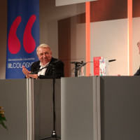 lit.COLOGNE Sonderedition 2021: Hanns-Josef Ortheil und Denis Scheck ©Ast/Juergens