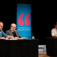 lit.COLOGNE spezial 2019: Bernhard Robben, Salman Rushdie und Sylvester Groth ©Ast/Juergens