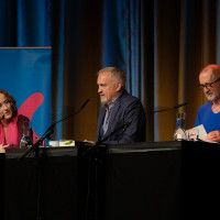 lit.COLOGNE spezial 2019: Antje Deistler, Jussi Adler-Olsen, Peter Lohmeyer ©Ast/Juergens