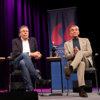 lit.COLOGNE spezial 2023: 17.10. MICHEL FRIEDMAN UND HARALD WELZER: ZERBRICHT UNSERE GESELLSCHAFT? ©Claudia Ast