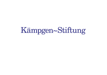 Kämpgen Stiftung lit.COLOGNE