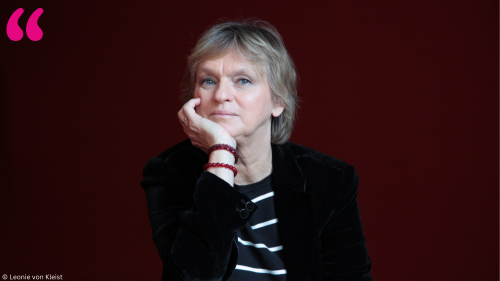 Elke Heidenreich war „Neulich im Himmel“.  Mit Marc-Aurel Floros am Flügel