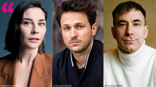 NACHSITZEN! Christiane Paul, Dimitrij Schaad und Tijan Sila drücken die Schulbank